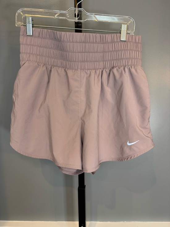 Nike Pants - Nike One Women's Dri-FIT Ultra High-Waist 3" Brief-Lined Short Platinum Violet L
